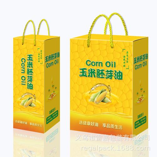 5l食用油禮品盒包裝盒手提袋紙盒彩箱 批發